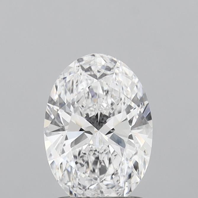 1.23 Carat Oval Shaped, Ideal Cut, D Color, VVS1 Clarity, IGI Certified Lab Grown Diamond