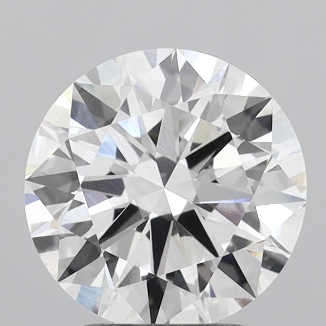 2.82 Carat Round Shaped, Ideal Cut, E Color, VVS2 Clarity, IGI Certified Lab Grown Diamond