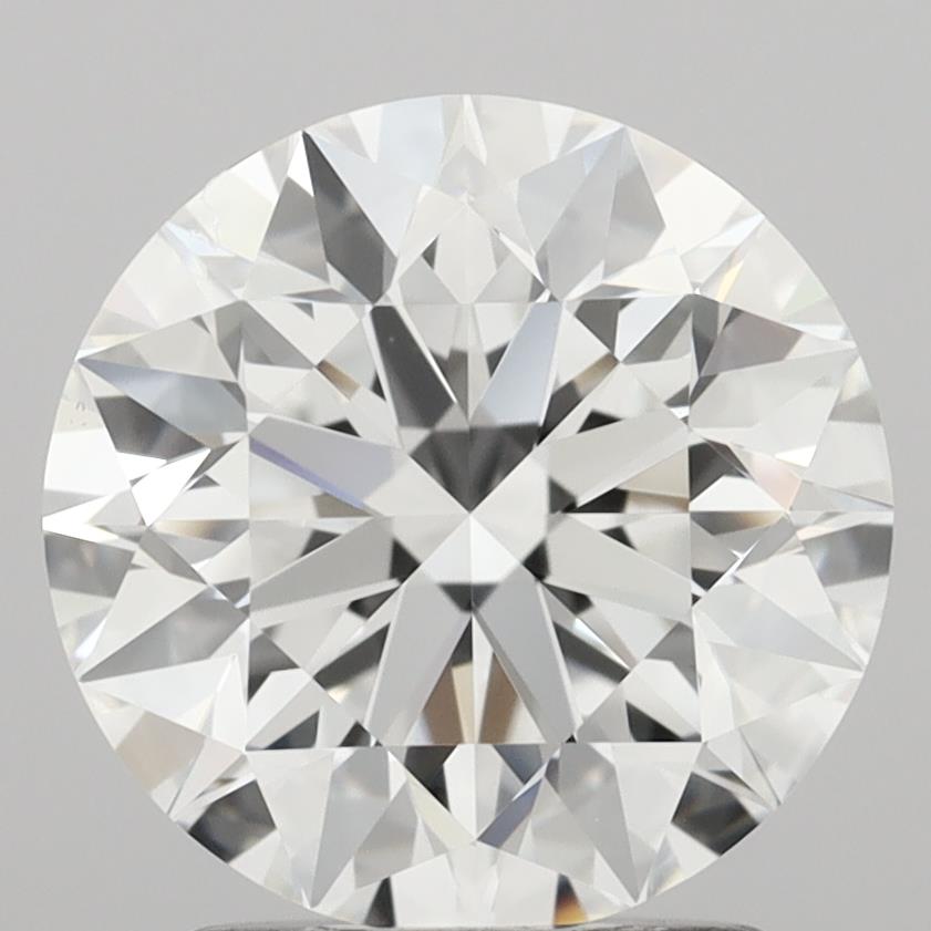 2.22 Carat Round Shaped, Excellent Cut, E Color, VVS2 Clarity, IGI Certified Lab Grown Diamond