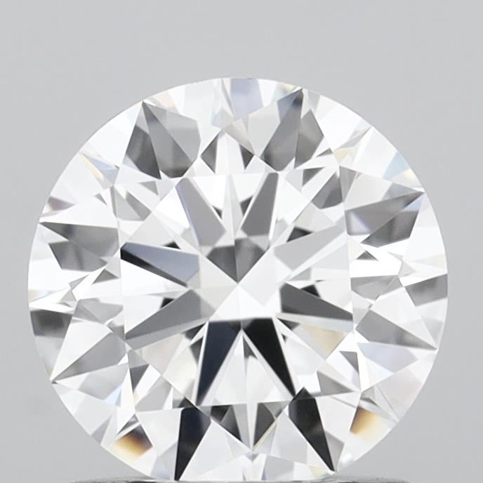 1.07 Carat Round Shaped, Ideal Cut, D Color, VVS2 Clarity, IGI Certified Lab Grown Diamond
