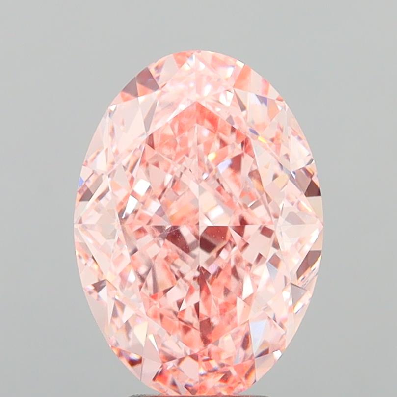6.03 Carat Oval Shaped, Ideal Cut, VVS2 Clarity, IGI Certified Lab Grown Diamond