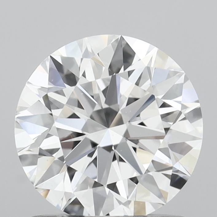 1.08 Carat Round Shaped, Ideal Cut, D Color, VVS2 Clarity, IGI Certified Lab Grown Diamond