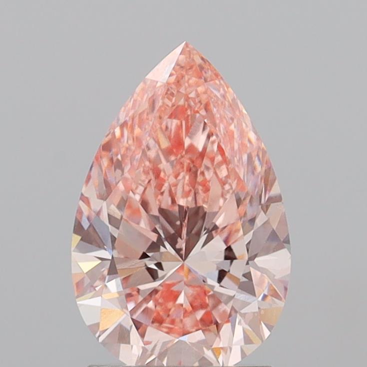 2.04 Carat Pear Shaped, Ideal Cut, VS1 Clarity, IGI Certified Lab Grown Diamond