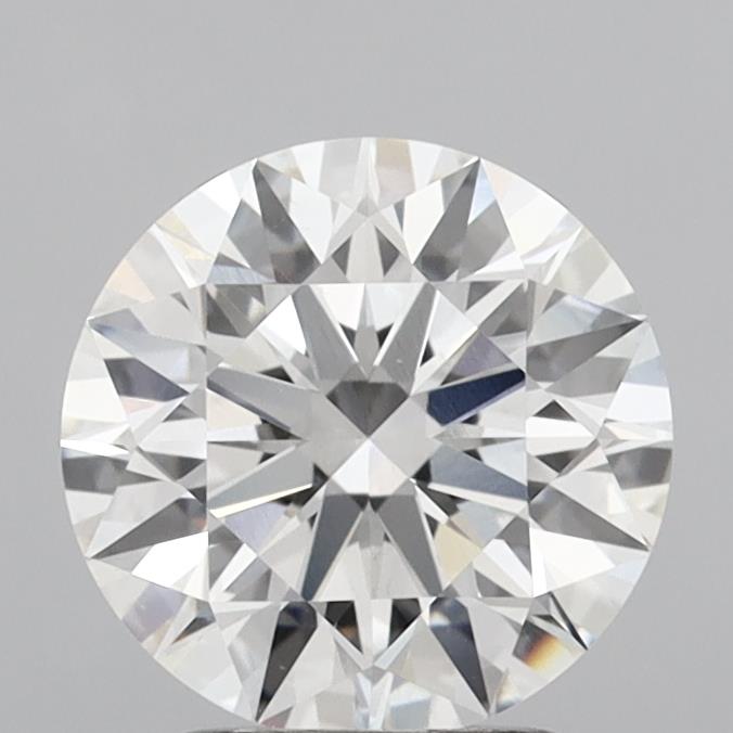 2.57 Carat Round Shaped, Ideal Cut, F Color, VVS2 Clarity, IGI Certified Lab Grown Diamond