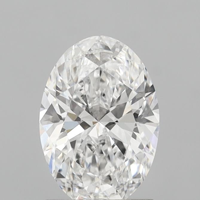 1.58 Carat Oval Shaped, Ideal Cut, D Color, VVS2 Clarity, IGI Certified Lab Grown Diamond