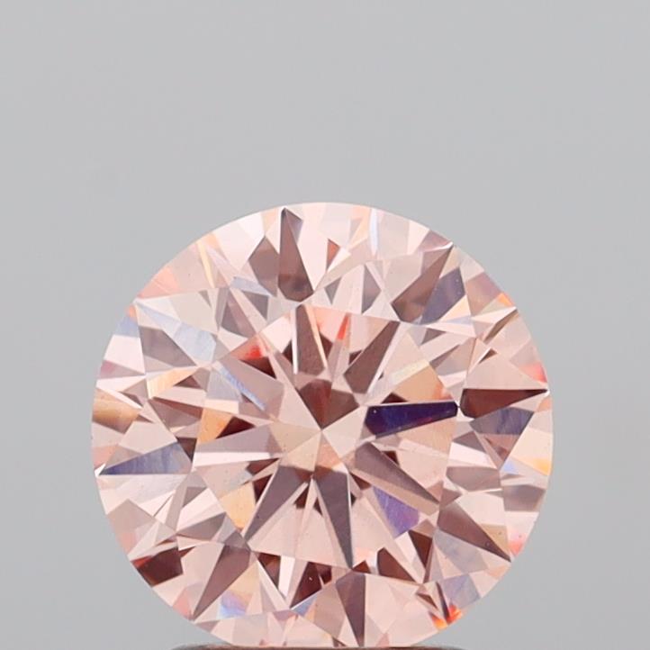 2.09 Carat Round Shaped, Ideal Cut, VS1 Clarity, IGI Certified Lab Grown Diamond