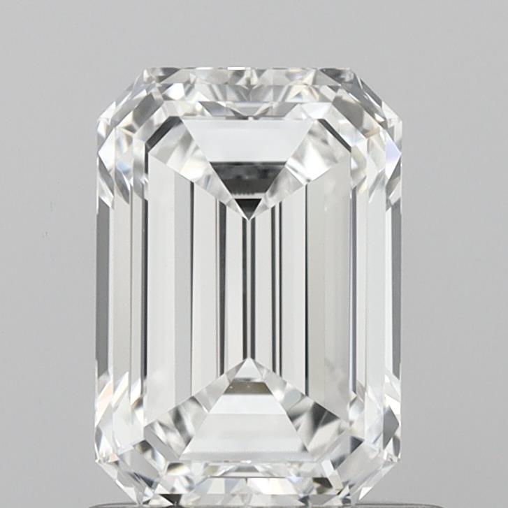 1.05 Carat Emerald Shaped, Very Good Cut, D Color, VVS1 Clarity, IGI Certified Lab Grown Diamond