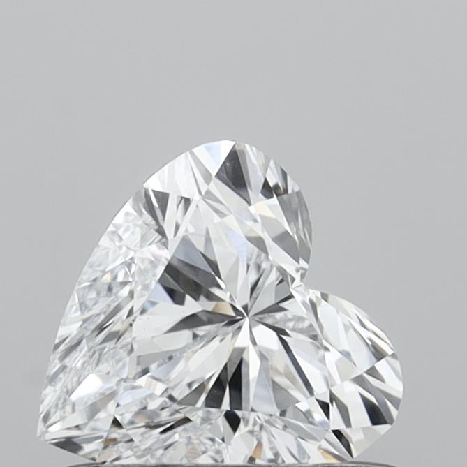 0.57 Carat Heart Shaped, Very Good Cut, E Color, VVS1 Clarity, IGI Certified Lab Grown Diamond