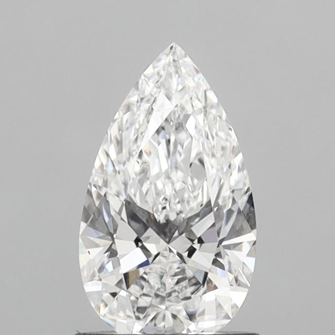 1.09 Carat Pear Shaped, Ideal Cut, E Color, VVS1 Clarity, IGI Certified Lab Grown Diamond
