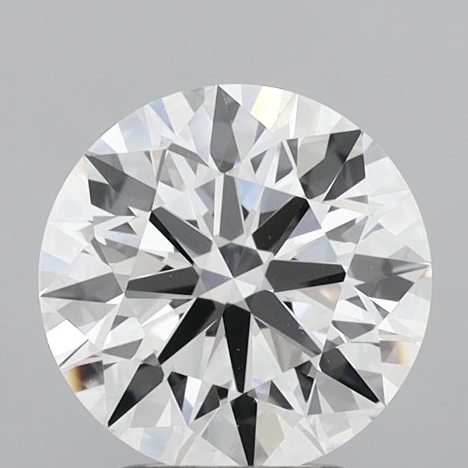 2.89 Carat Round Shaped, Ideal Cut, E Color, VVS2 Clarity, IGI Certified Lab Grown Diamond