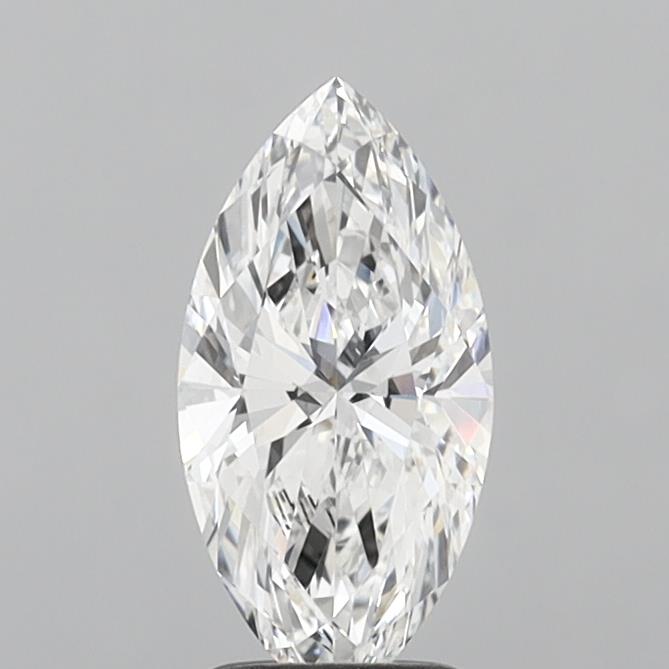 2.06 Carat Marquise Shaped, Ideal Cut, D Color, VVS2 Clarity, IGI Certified Lab Grown Diamond