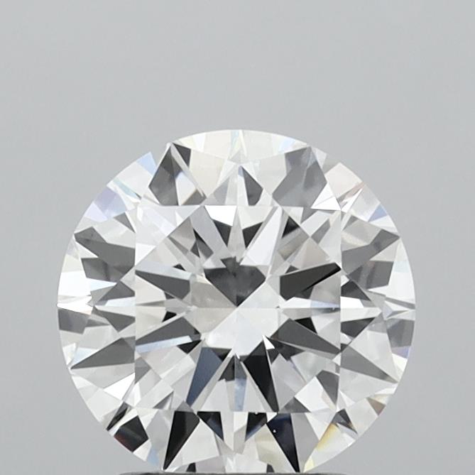 1.90 Carat Round Shaped, Excellent Cut, E Color, VS1 Clarity, IGI Certified Lab Grown Diamond