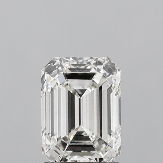 1.33 Carat Emerald Shaped, Ideal Cut, G Color, VS1 Clarity, IGI Certified Lab Grown Diamond