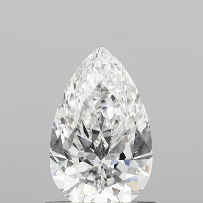 0.93 Carat Pear Shaped, Ideal Cut, E Color, VS2 Clarity, IGI Certified Lab Grown Diamond