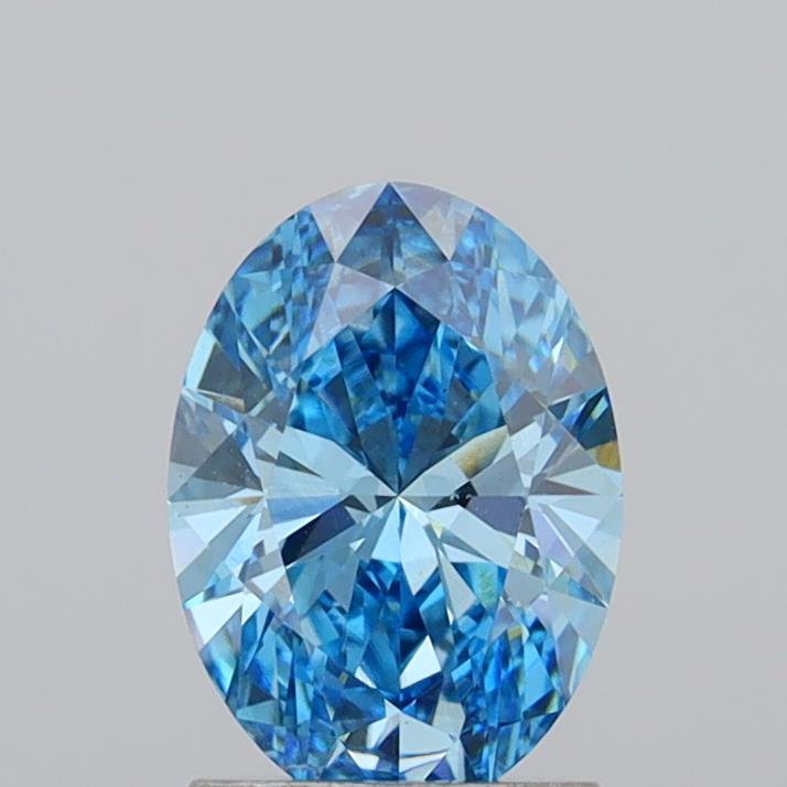 1.50 Carat Oval Shaped, Ideal Cut, VS2 Clarity, IGI Certified Lab Grown Diamond
