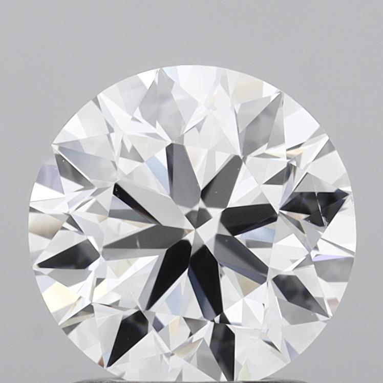 1.50 Carat Round Shaped, Ideal Cut, D Color, SI1 Clarity, IGI Certified Lab Grown Diamond