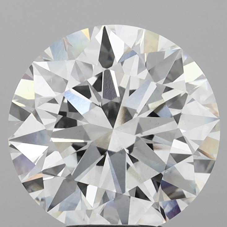 5.02 Carat Round Shaped, Ideal Cut, E Color, VS2 Clarity, IGI Certified Lab Grown Diamond