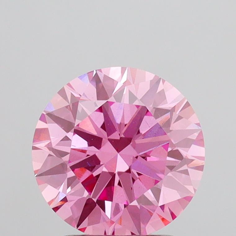 2.06 Carat Round Shaped, Excellent Cut, VS1 Clarity, IGI Certified Lab Grown Diamond