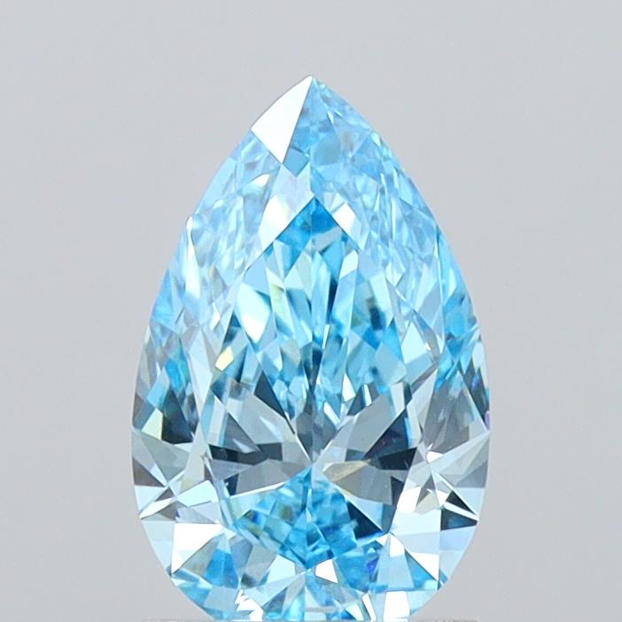 1.38 Carat Pear Shaped, Excellent Cut, VVS2 Clarity, IGI Certified Lab Grown Diamond