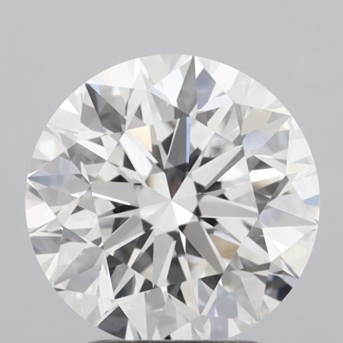2.93 Carat Round Shaped, Excellent Cut, F Color, VVS2 Clarity, IGI Certified Lab Grown Diamond