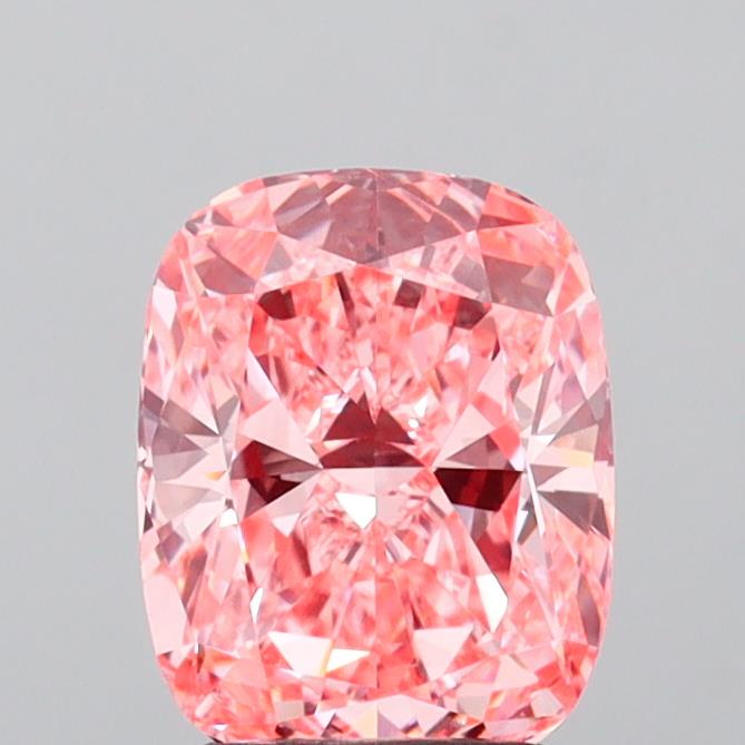 2.10 Carat Cushion Shaped, Ideal Cut, VVS1 Clarity, IGI Certified Lab Grown Diamond