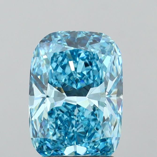 1.84 Carat Cushion Shaped, Ideal Cut, VS1 Clarity, IGI Certified Lab Grown Diamond