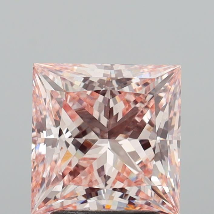 2.92 Carat Princess Shaped, Ideal Cut, VS1 Clarity, IGI Certified Lab Grown Diamond