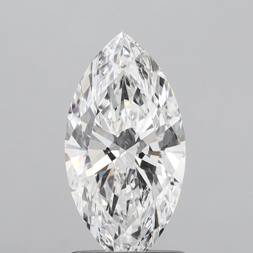 1.52 Carat Marquise Shaped, Ideal Cut, E Color, VVS2 Clarity, IGI Certified Lab Grown Diamond