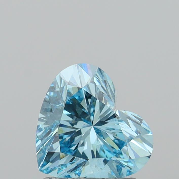 1.53 Carat Heart Shaped, Ideal Cut, VS1 Clarity, IGI Certified Lab Grown Diamond