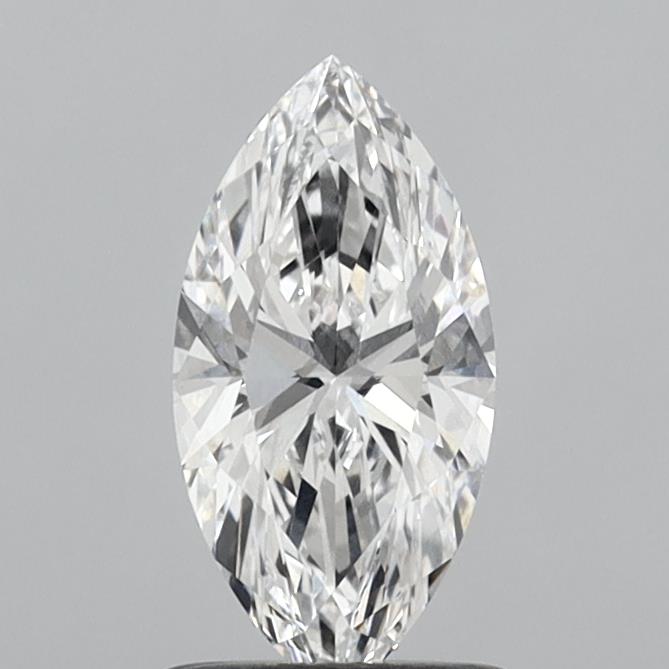 0.96 Carat Marquise Shaped, Ideal Cut, F Color, VVS2 Clarity, IGI Certified Lab Grown Diamond