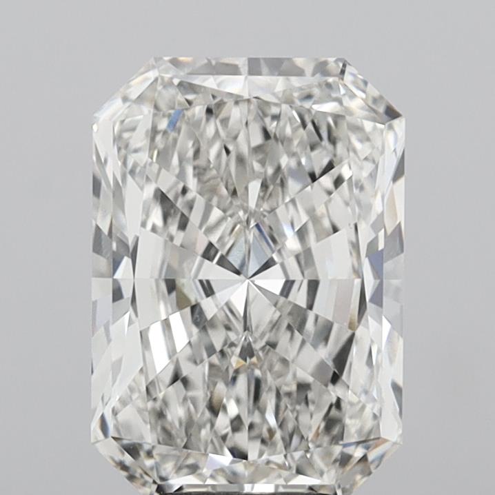 5.00 Carat Radiant Shaped, Excellent Cut, G Color, VVS2 Clarity, IGI Certified Lab Grown Diamond