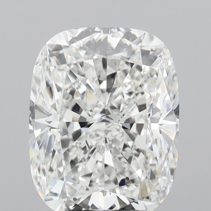 4.02 Carat Cushion Shaped, Excellent Cut, E Color, VVS2 Clarity, IGI Certified Lab Grown Diamond
