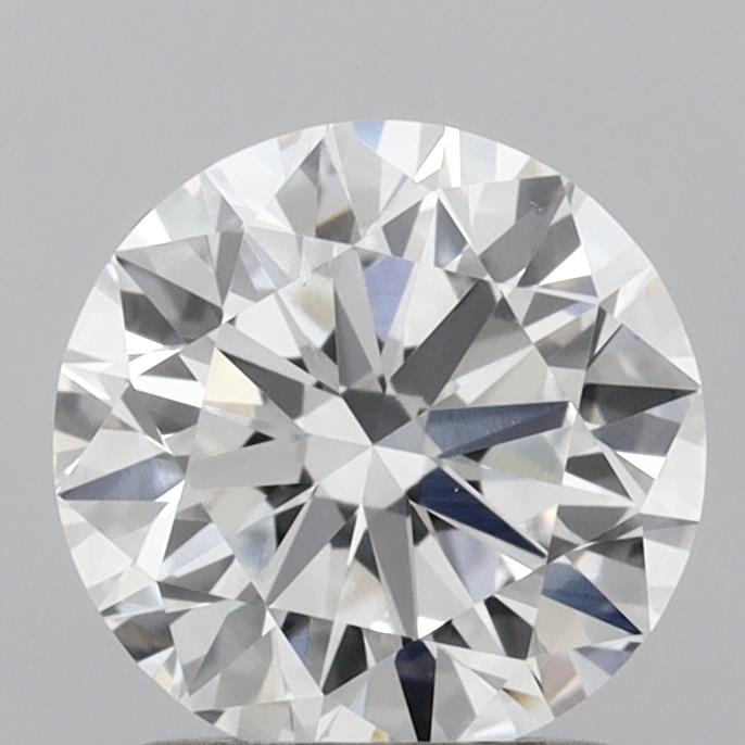 1.34 Carat Round Shaped, Very Good Cut, D Color, VS1 Clarity, IGI Certified Lab Grown Diamond