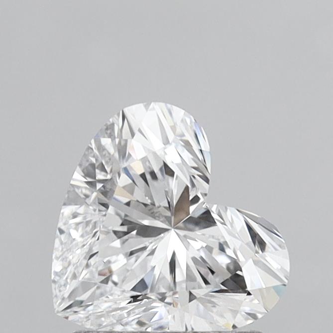 1.42 Carat Heart Shaped, Ideal Cut, E Color, VS1 Clarity, IGI Certified Lab Grown Diamond