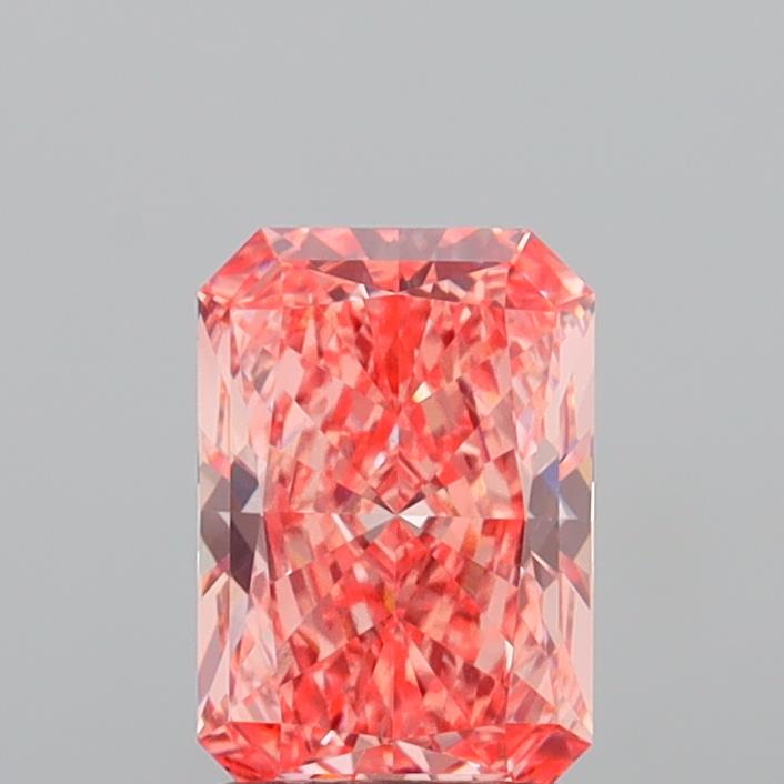 1.51 Carat Radiant Shaped, Ideal Cut, VVS2 Clarity, IGI Certified Lab Grown Diamond