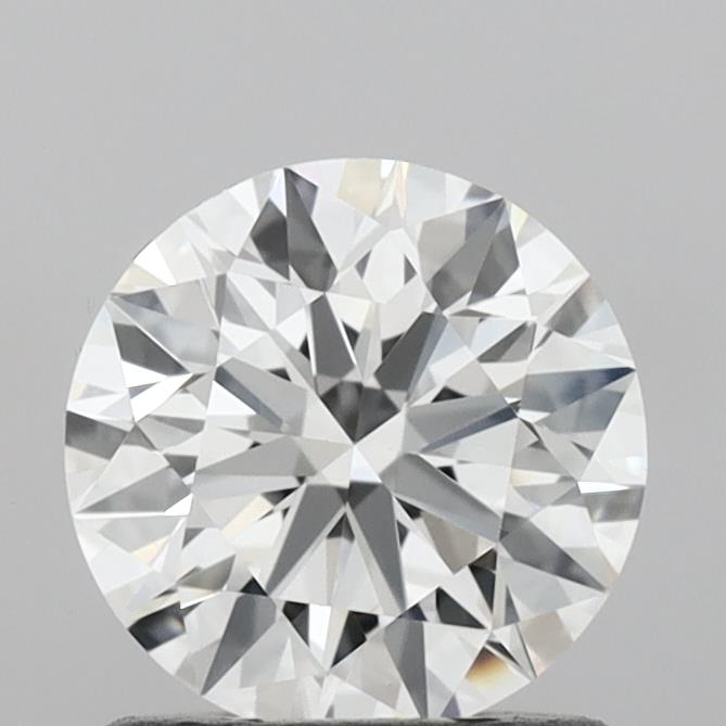 1.04 Carat Round Shaped, Ideal Cut, D Color, VVS2 Clarity, IGI Certified Lab Grown Diamond