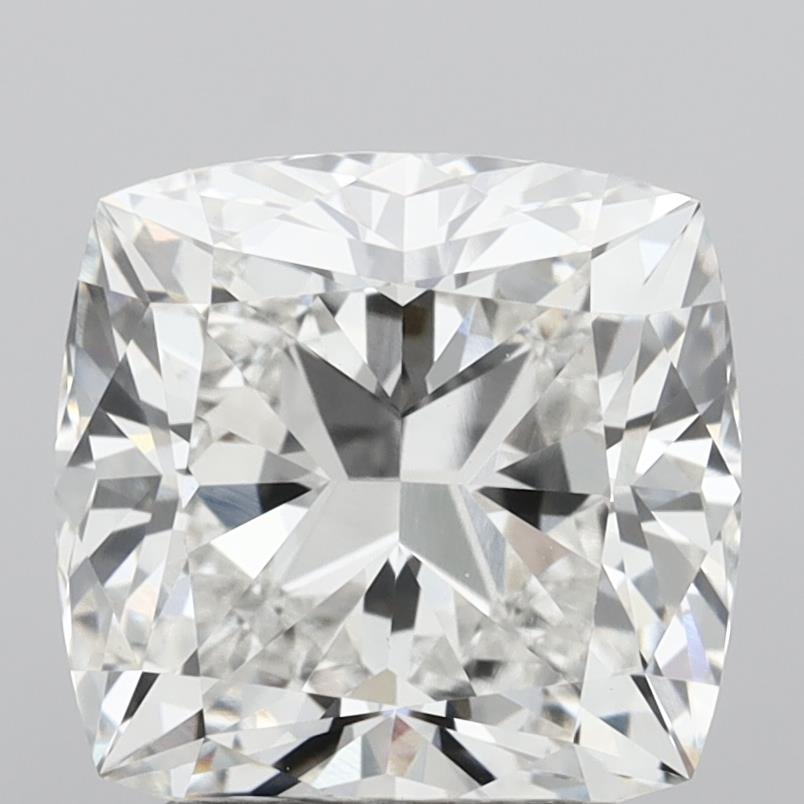 3.03 Carat Cushion Shaped, Ideal Cut, F Color, VVS2 Clarity, IGI Certified Lab Grown Diamond