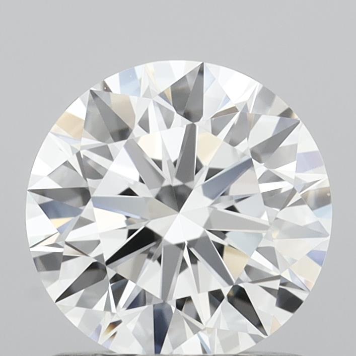 1.03 Carat Round Shaped, Ideal Cut, D Color, VVS2 Clarity, IGI Certified Lab Grown Diamond