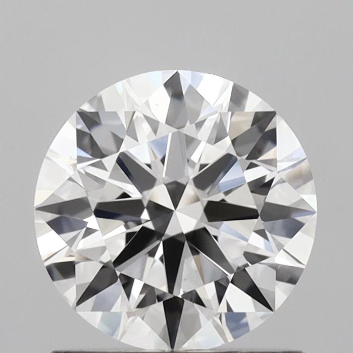 1.08 Carat Round Shaped, Ideal Cut, D Color, VS1 Clarity, IGI Certified Lab Grown Diamond