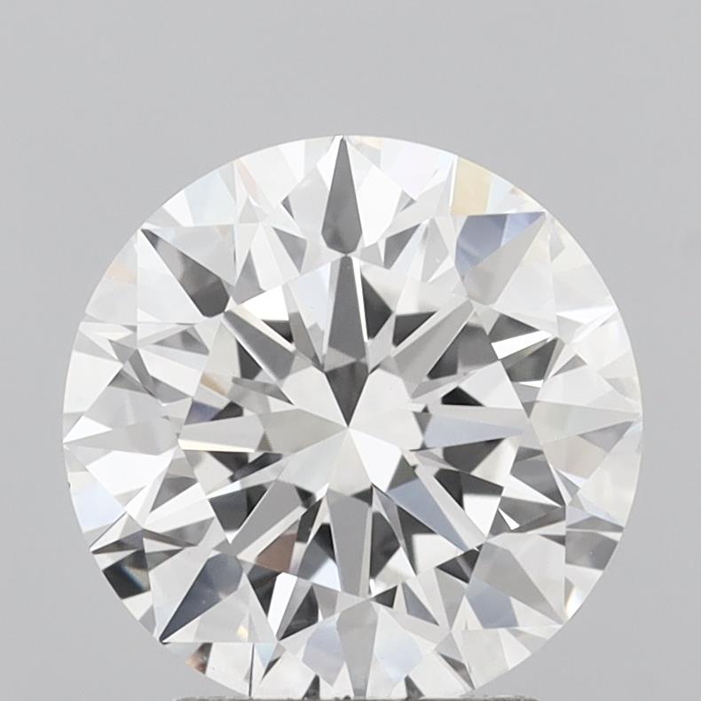 3.04 Carat Round Shaped, Ideal Cut, E Color, VVS2 Clarity, IGI Certified Lab Grown Diamond