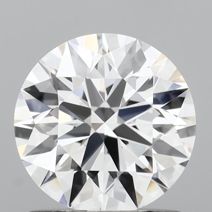 1.04 Carat Round Shaped, Ideal Cut, D Color, VVS2 Clarity, IGI Certified Lab Grown Diamond