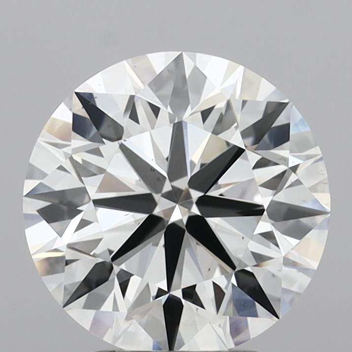 3.37 Carat Round Shaped, Ideal Cut, E Color, VS1 Clarity, IGI Certified Lab Grown Diamond