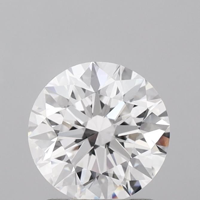1.38 Carat Round Shaped, Excellent Cut, E Color, VS2 Clarity, IGI Certified Lab Grown Diamond