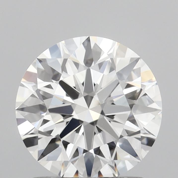 1.28 Carat Round Shaped, Ideal Cut, D Color, VVS1 Clarity, IGI Certified Lab Grown Diamond