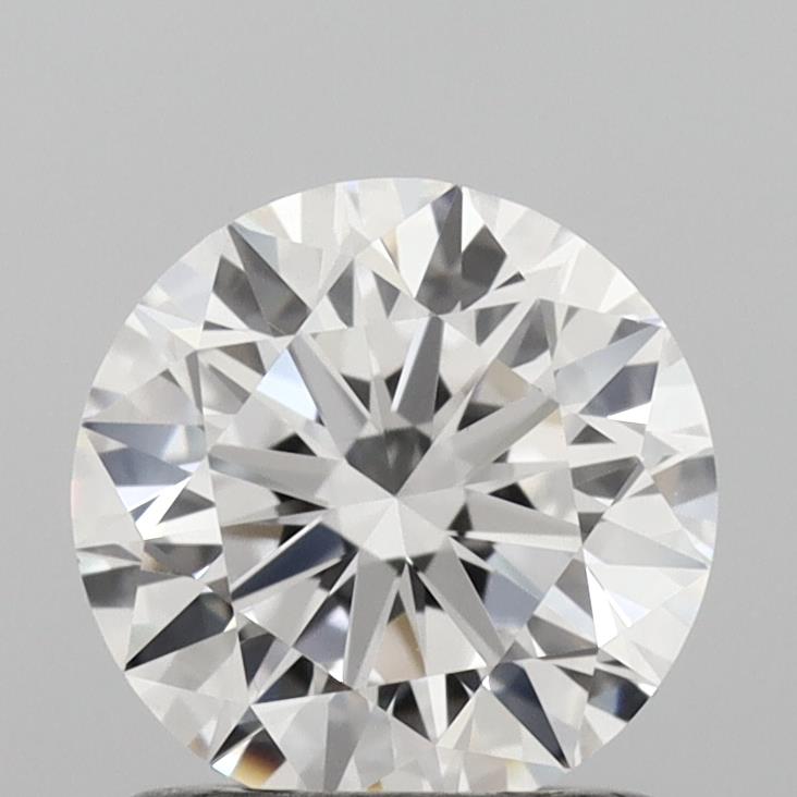 1.05 Carat Round Shaped, Ideal Cut, D Color, VVS2 Clarity, IGI Certified Lab Grown Diamond