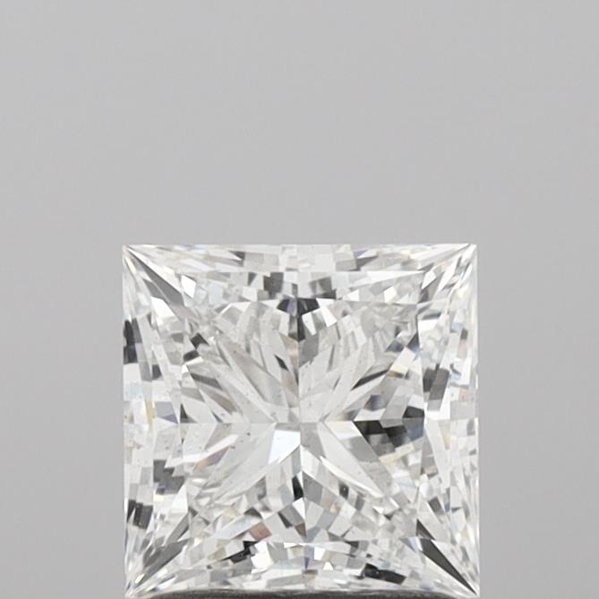 1.60 Carat Princess Shaped, Ideal Cut, F Color, VS2 Clarity, IGI Certified Lab Grown Diamond