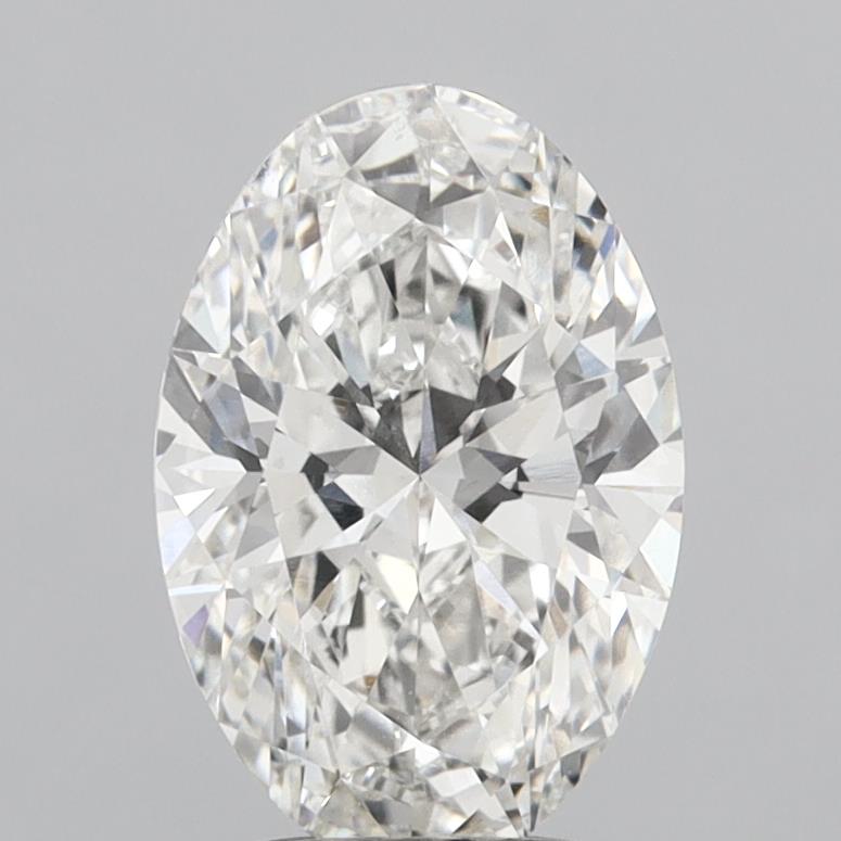 2.57 Carat Oval Shaped, Ideal Cut, G Color, VVS1 Clarity, IGI Certified Lab Grown Diamond