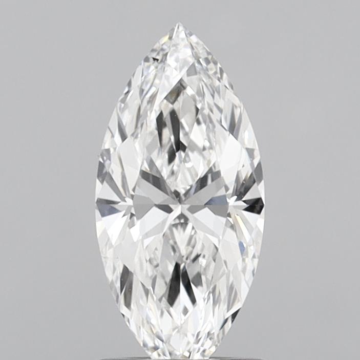 1.08 Carat Marquise Shaped, Ideal Cut, E Color, VVS2 Clarity, IGI Certified Lab Grown Diamond
