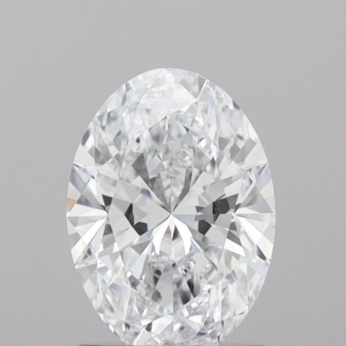 1.55 Carat Oval Shaped, Ideal Cut, E Color, IF Clarity, IGI Certified Lab Grown Diamond