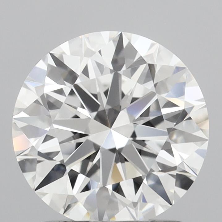 1.57 Carat Round Shaped, Ideal Cut, D Color, VVS2 Clarity, IGI Certified Lab Grown Diamond